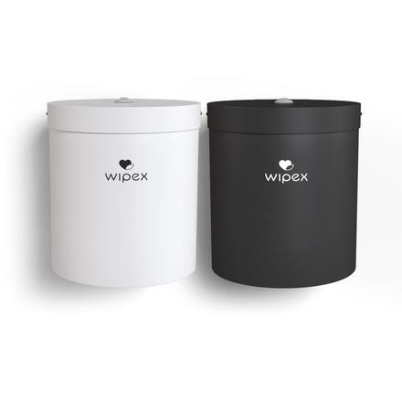 Wipex® Stainless Steel Wall-Mounted Wipes Dispenser for Refill Rolls with Modern Design
