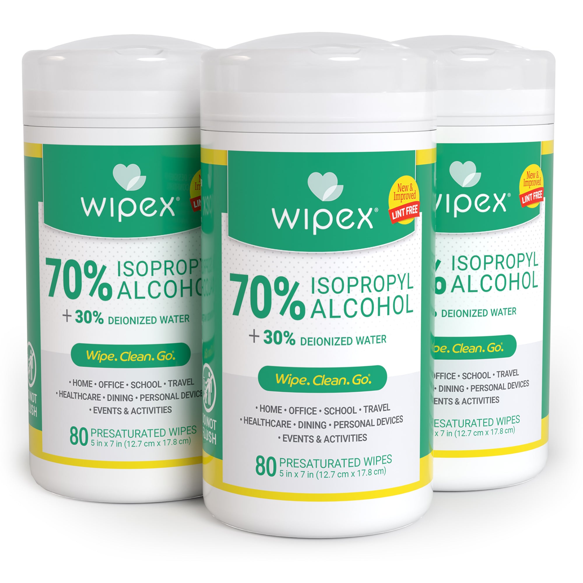 エキスポ70 70% Alcohol Wipes | Safe, Fast-Drying Surface Cleaning – Wipex