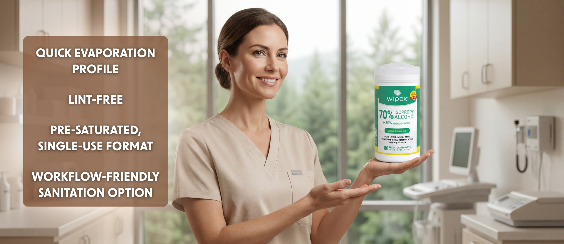 Alcohol Wipes in Professional Environments: Uses, Limits & Compliance in 2026