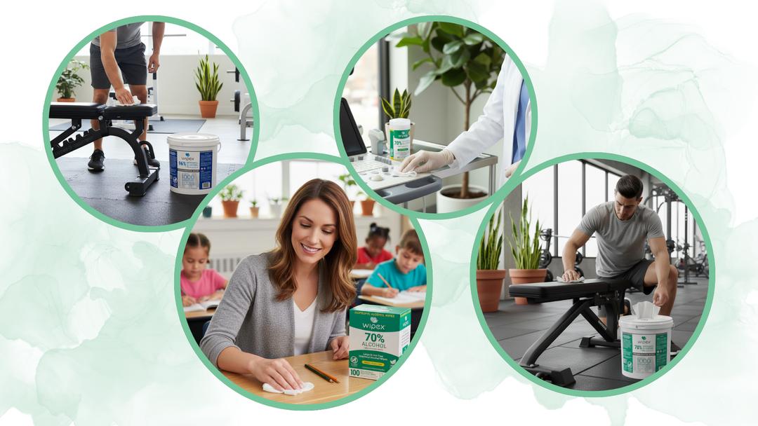Alcohol Wipes for Clinics, Offices & Schools – Choosing the Right Type (2025 Guide)