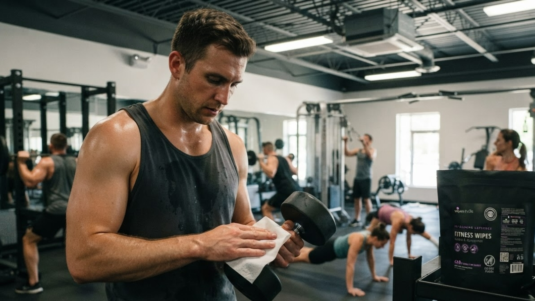 Gym Wipe Dispensers vs. Buckets