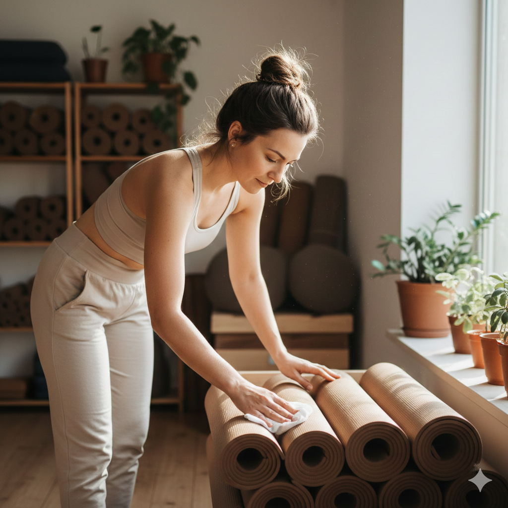 Best Wipes for Yoga Mats (2025): Safe Cleaning for Hot Yoga, Pilates & Studios