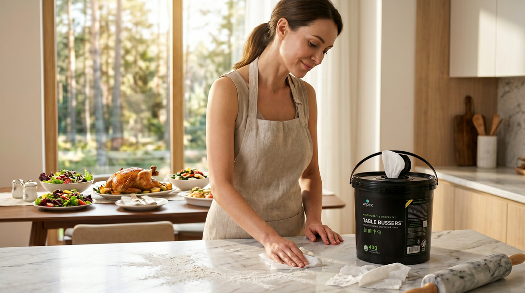 You cooked something great. Don't let the mess ruin the moment.