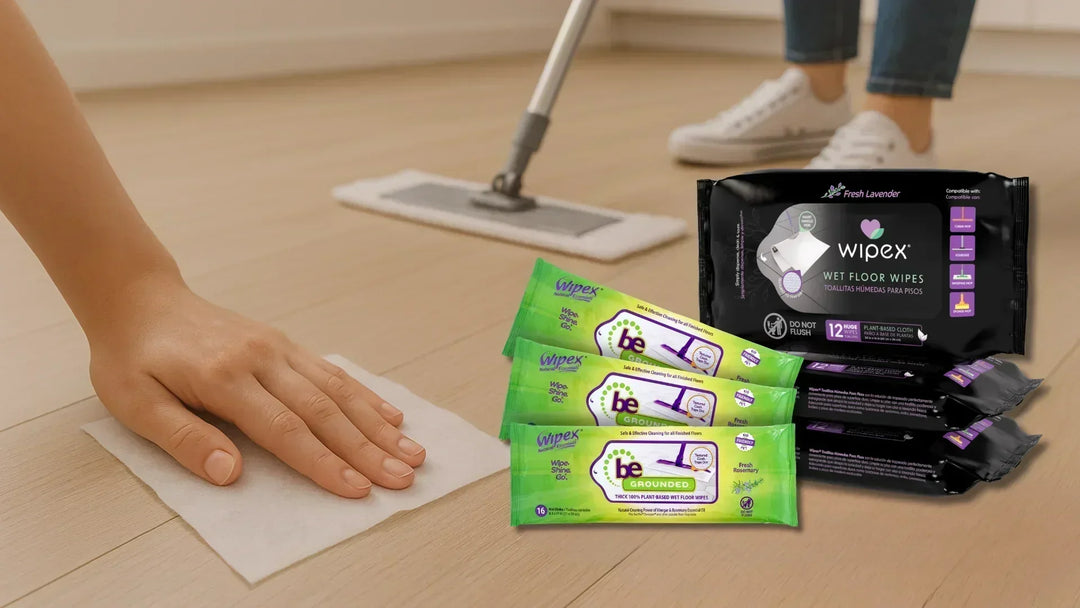 Still Using Floor Cleaner Liquids? Here’s Why Lavender & Rosemary Mop Wipes Are the Better Choice