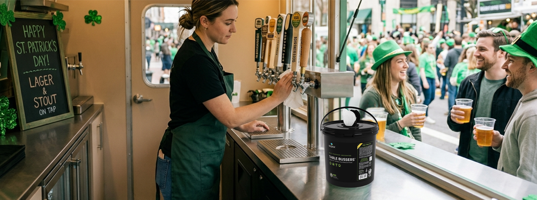 Restaurant Table Cleaning Strategies for Saint Patrick’s Day Rush
