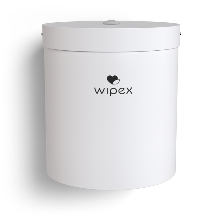 Wipex® Stainless Steel Wall-Mounted Wipes Dispenser for Refill Rolls with Modern Design
