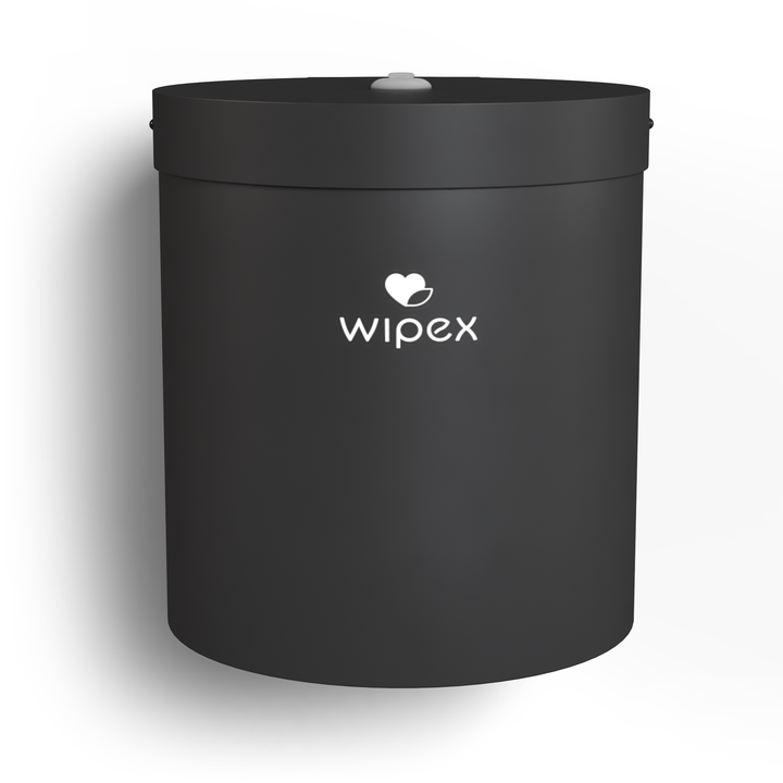 Wipex® Stainless Steel Wall-Mounted Wipes Dispenser for Refill Rolls with Modern Design