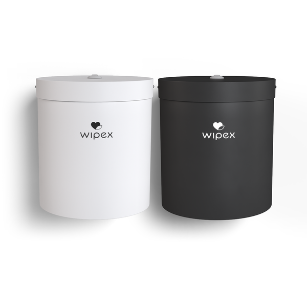 Wipex® Stainless Steel Wall-Mounted Wipes Dispenser for Refill Rolls with Modern Design