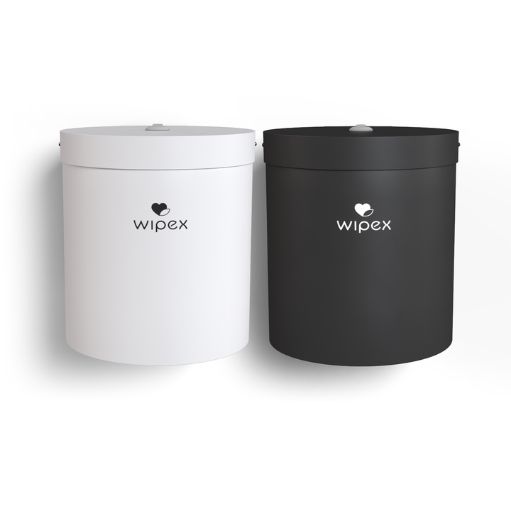 Wipex® Stainless Steel Wall-Mounted Wipes Dispenser for Refill Rolls with Modern Design