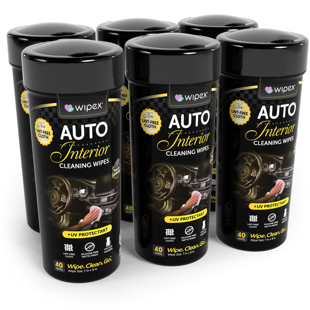 Wipex® Lavender Auto Cleaning Wipes 40ct | Car Wipes