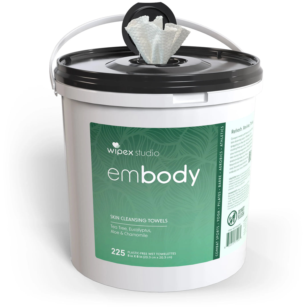 Embody® 225ct Eco Body Wipes – Refill Bucket for Wellness Studios -  by Wipex Co. - Available at wipex-natural-wipes.myshopify.com