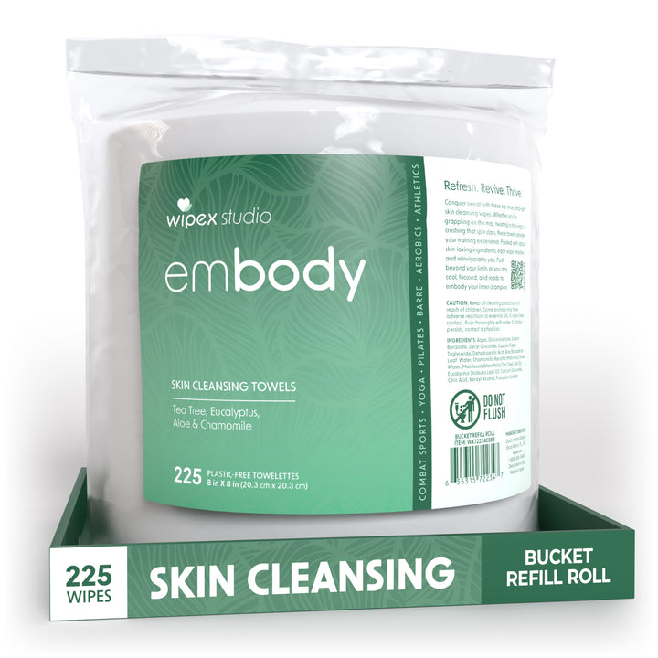 Embody® 225ct Eco Body Wipes – Refill Bucket for Wellness Studios - product_type by Wipex Co. - Available at wipex-natural-wipes.myshopify.com