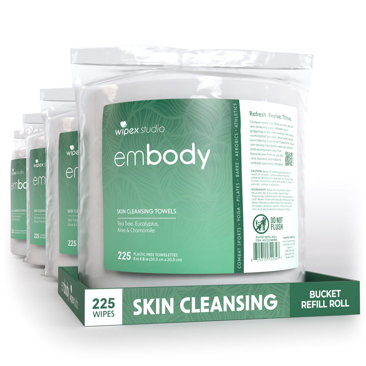 Embody® 225ct Eco Body Wipes – Refill Bucket for Wellness Studios - product_type by Wipex Co. - Available at wipex-natural-wipes.myshopify.com