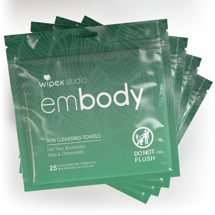 Embody® Body Wipes – Instant Reset After Movement | 25ct Travel Pack - product_type by Wipex Co. - Available at wipex-natural-wipes.myshopify.com