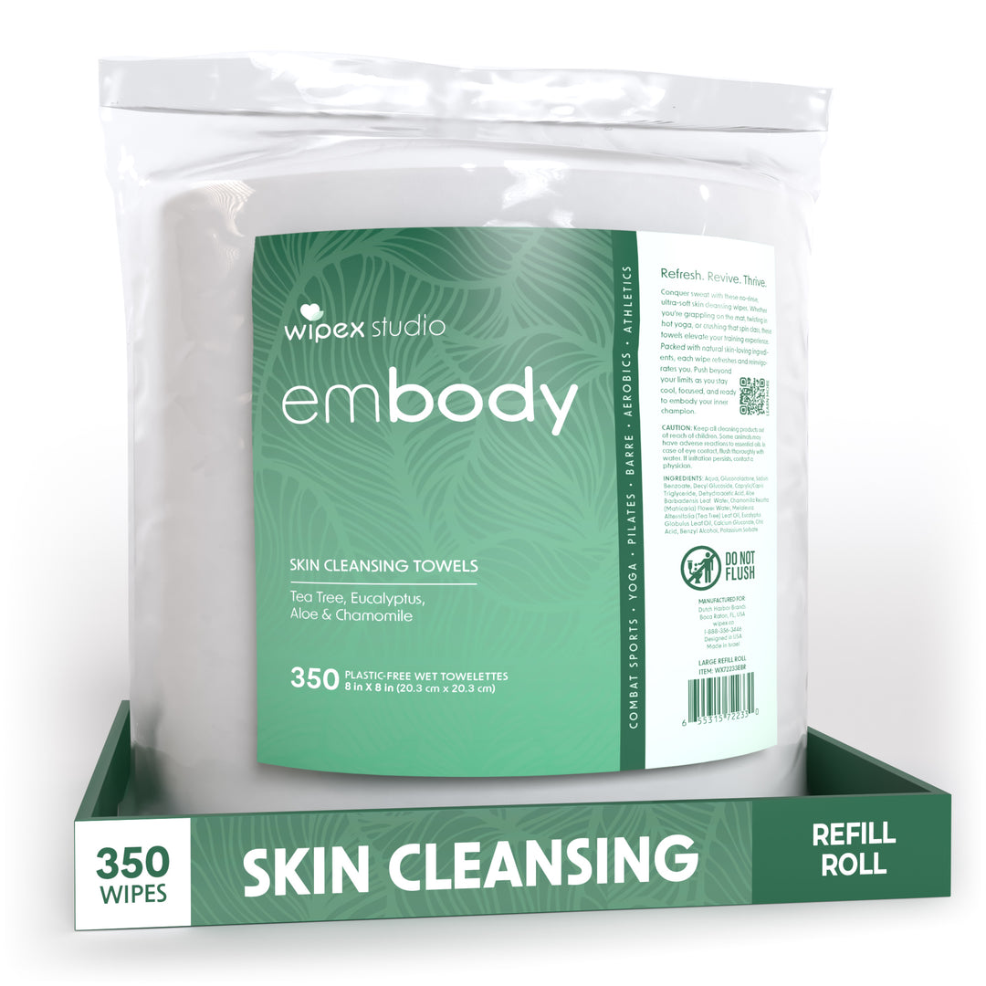 Embody™ Natural Body Wipes 350ct Mega Roll | Premium Hygiene for Active Lifestyles - product_type by Wipex Co. - Available at wipex-natural-wipes.myshopify.com