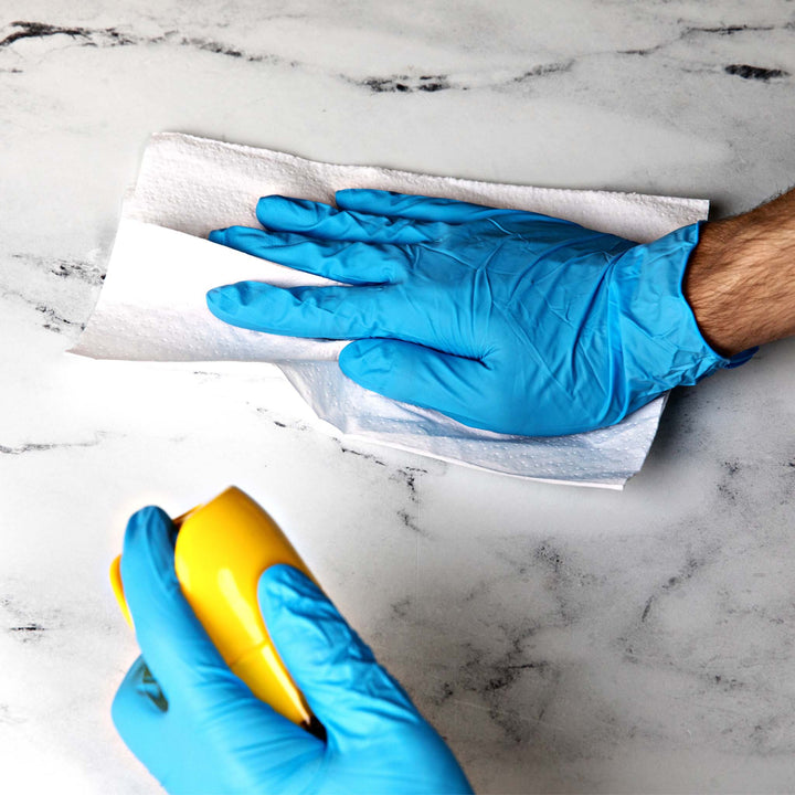 HandCare Blue Nitrile Gloves - Exam Grade, Powder Free (4 Mil), 1,000 Gloves - product_type by Gloves.com - Available at wipex-natural-wipes.myshopify.com