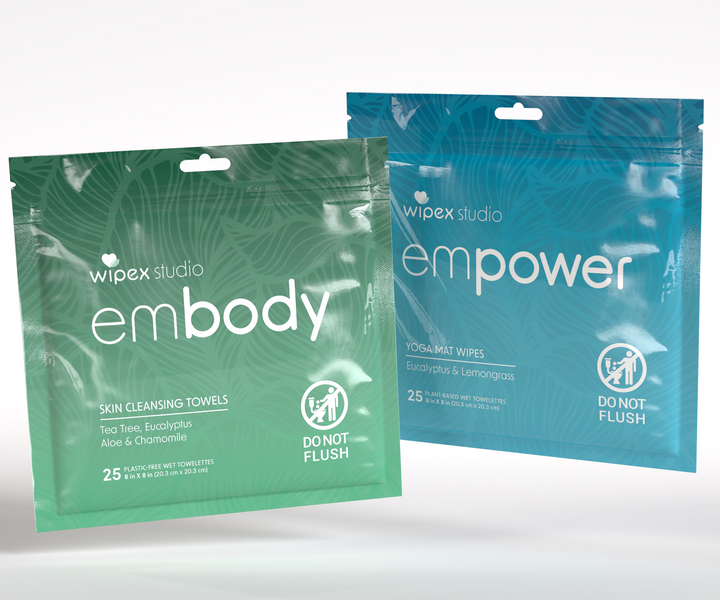 LIMITED TIME OFFER: 25 Empower® Mat Wipes + 25 Embody® Cleansing Wipes - LABOR DAY DEAL - product_type by Wipex Co. - Available at wipex-natural-wipes.myshopify.com