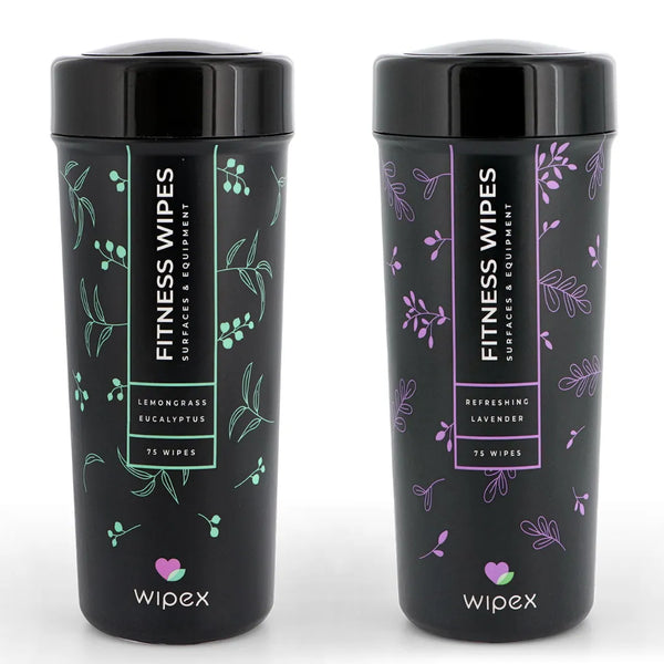 Wipex natural fitness equipment wipes canister