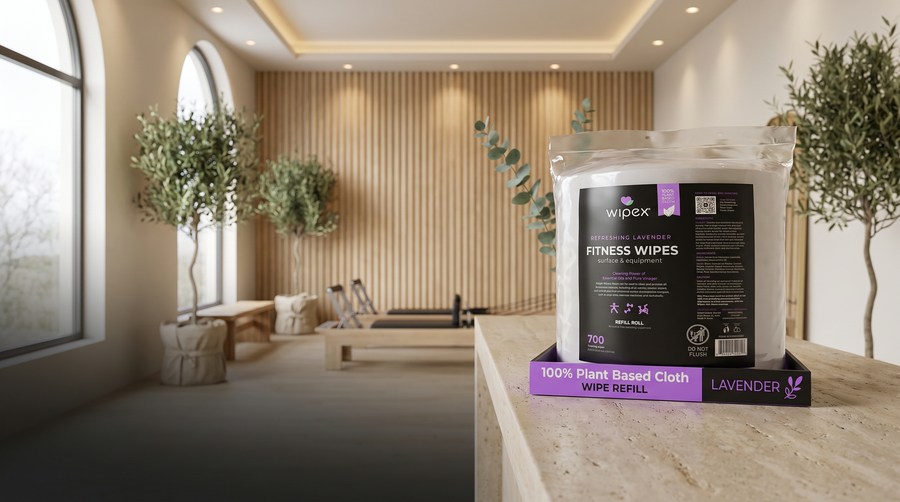 Wipex bulk disinfecting wipe bucket and EPA-registered refill roll for the post-Labor-Day fall facility reset