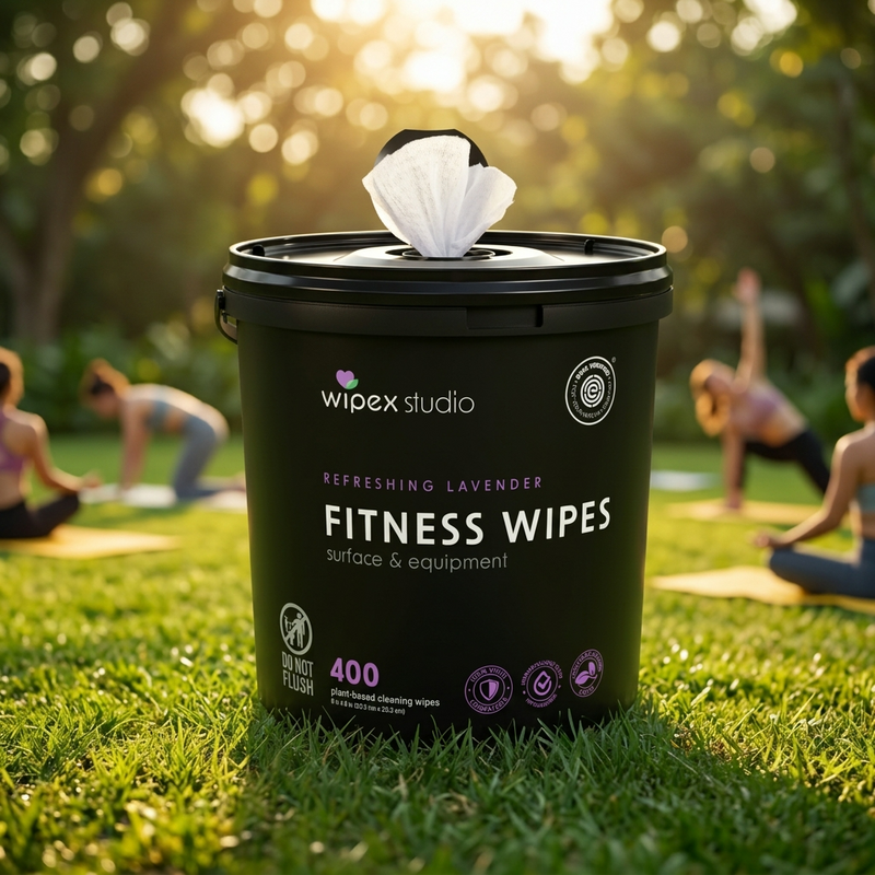 Wipex 400 Yoga Mat Wipes