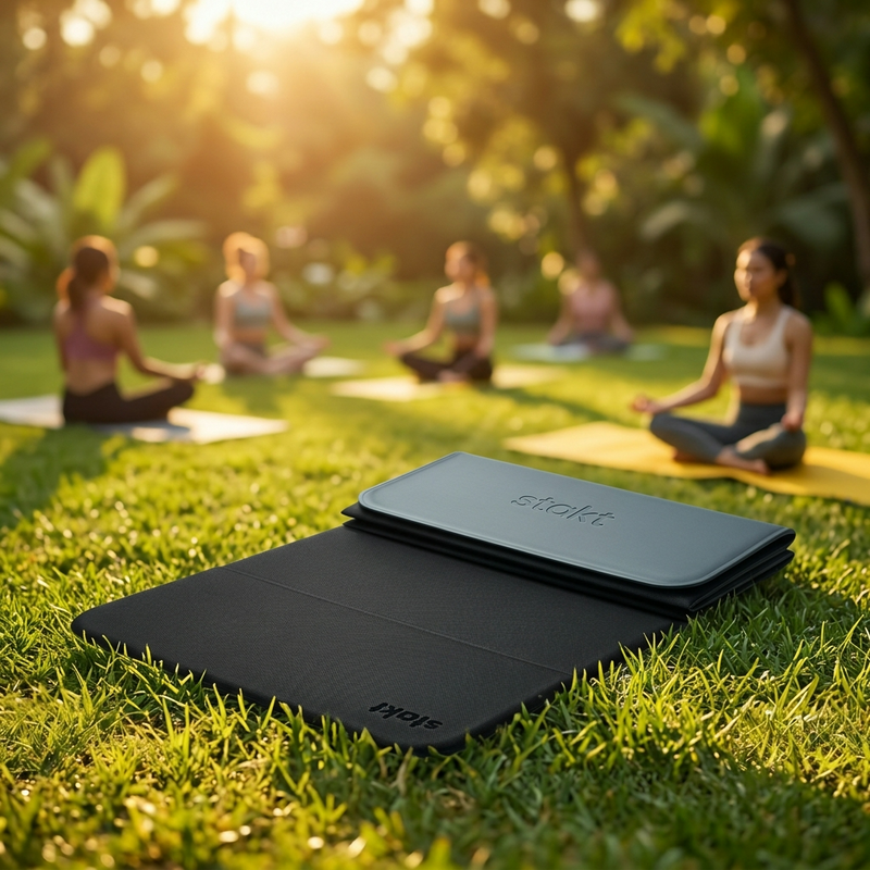 Stakt® PRO™ Large Foldable Yoga & Gym Mats