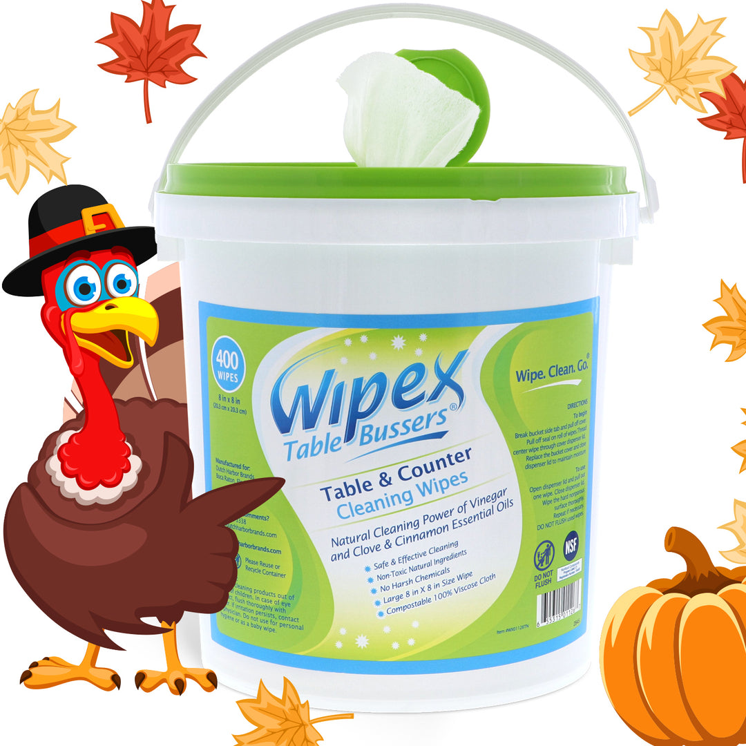 Table Bussers® Plant-Based All-Purpose Cleaning Wipes | Autumn-Scented - product_type by Wipex Co. - Available at wipex-natural-wipes.myshopify.com