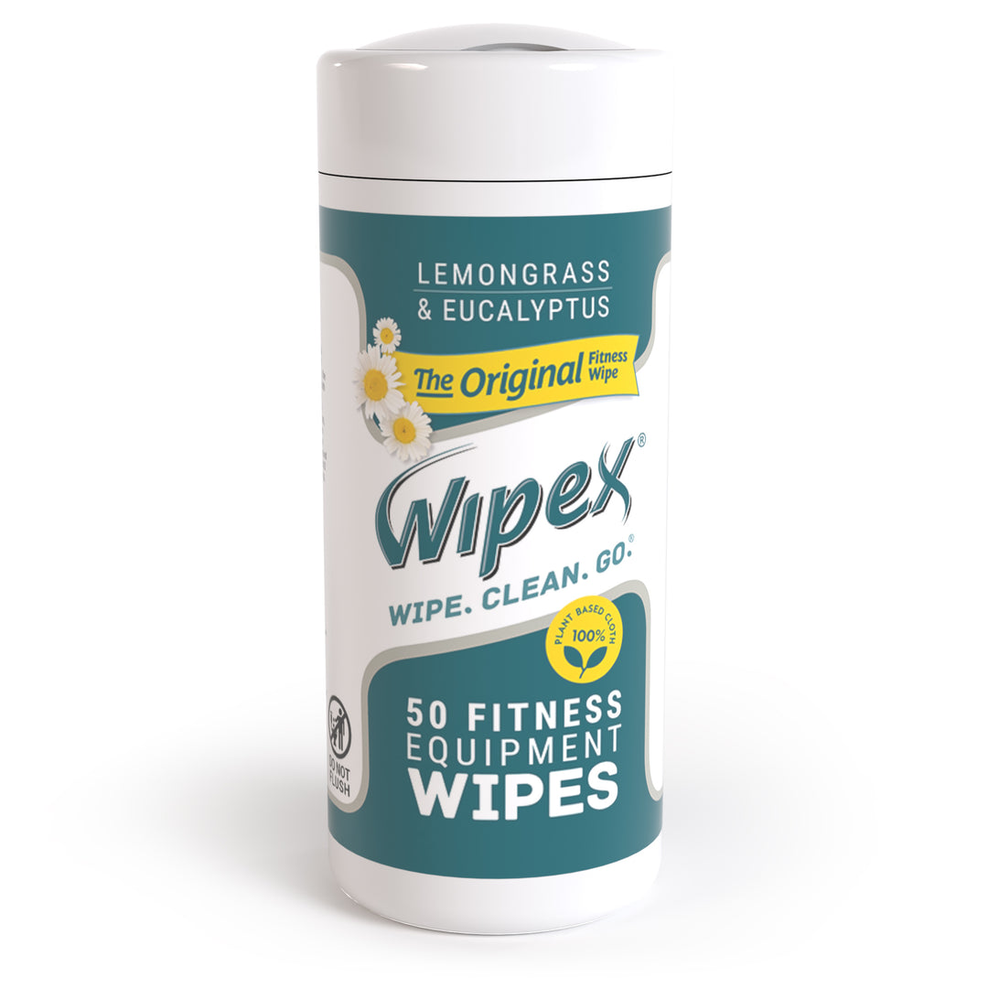 Wipex® Natural Yoga Mat Wipes | Soft, Plant-Based, Infused With Essential Oils