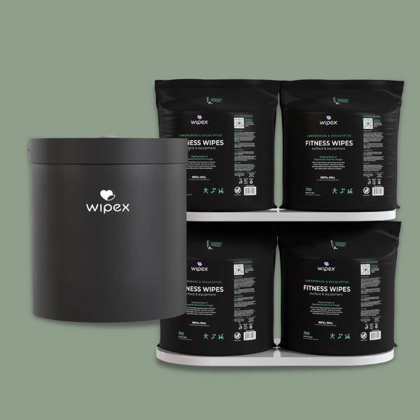 4-Pack + Wall Dispenser