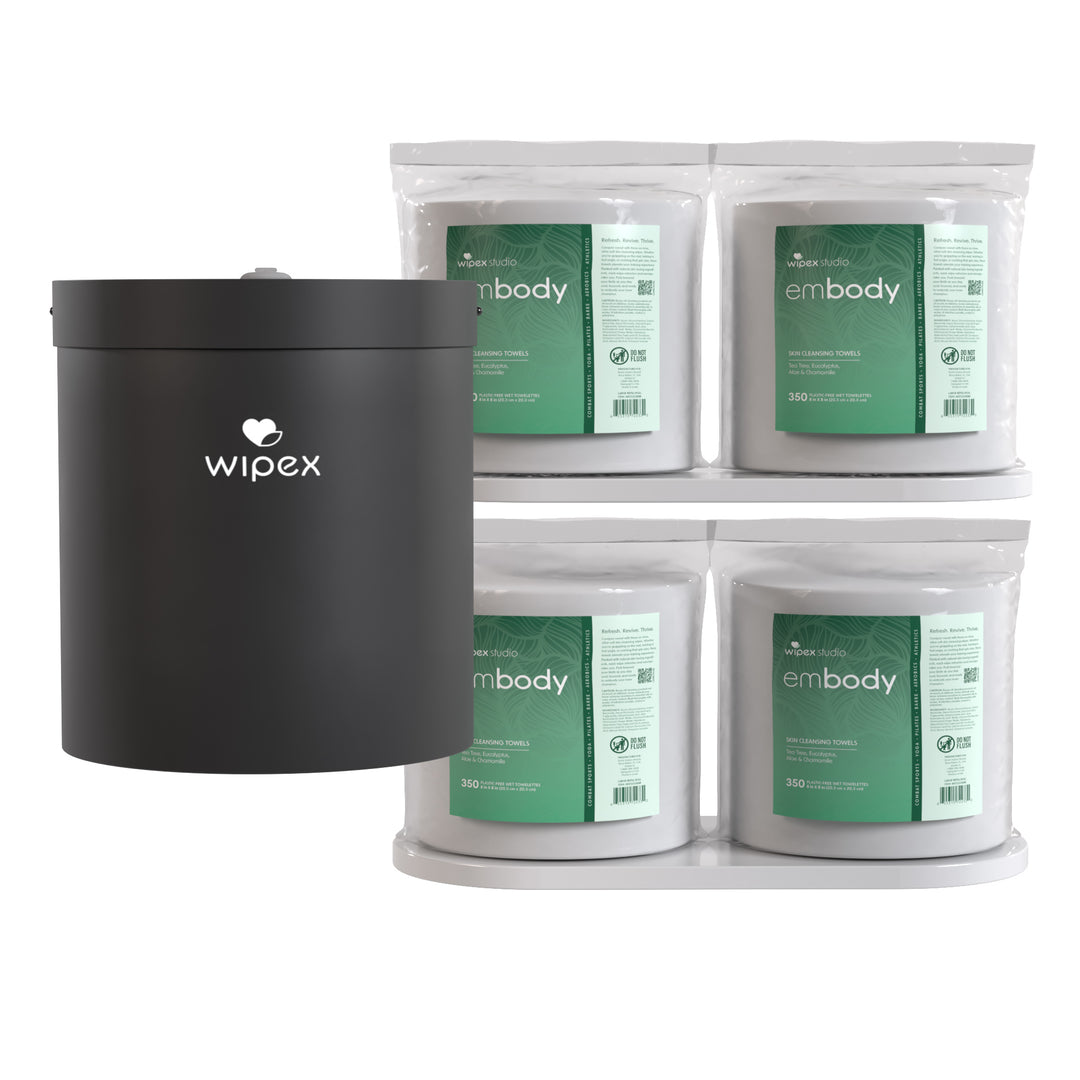 Embody™ Natural Body Wipes 350ct Mega Roll | Premium Hygiene for Active Lifestyles