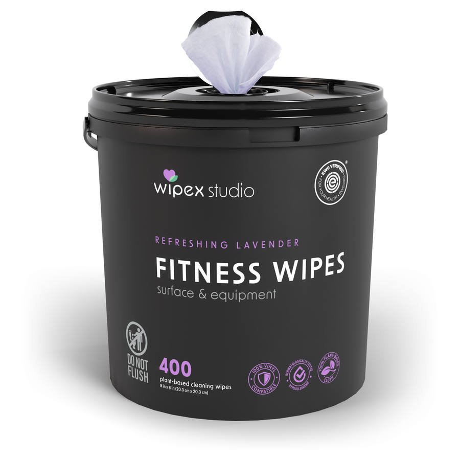Wipex Gym Wipes Lavender for fitness equipment