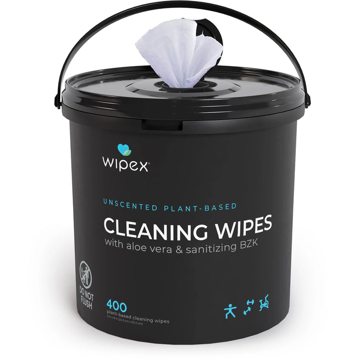 Wipex 400 Yoga Mat Wipes | Natural | Plant-based | For Fitness & Yoga Gear, Chiropractic, Massage Tables -  by Wipex Co. - Available at wipex-natural-wipes.myshopify.com