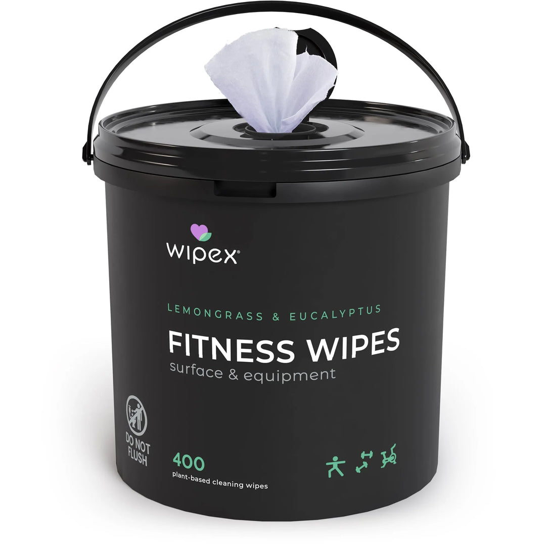 Wipex 400 Yoga Mat Wipes | Natural | Plant-based | For Fitness & Yoga Gear, Chiropractic, Massage Tables -  by Wipex Co. - Available at wipex-natural-wipes.myshopify.com