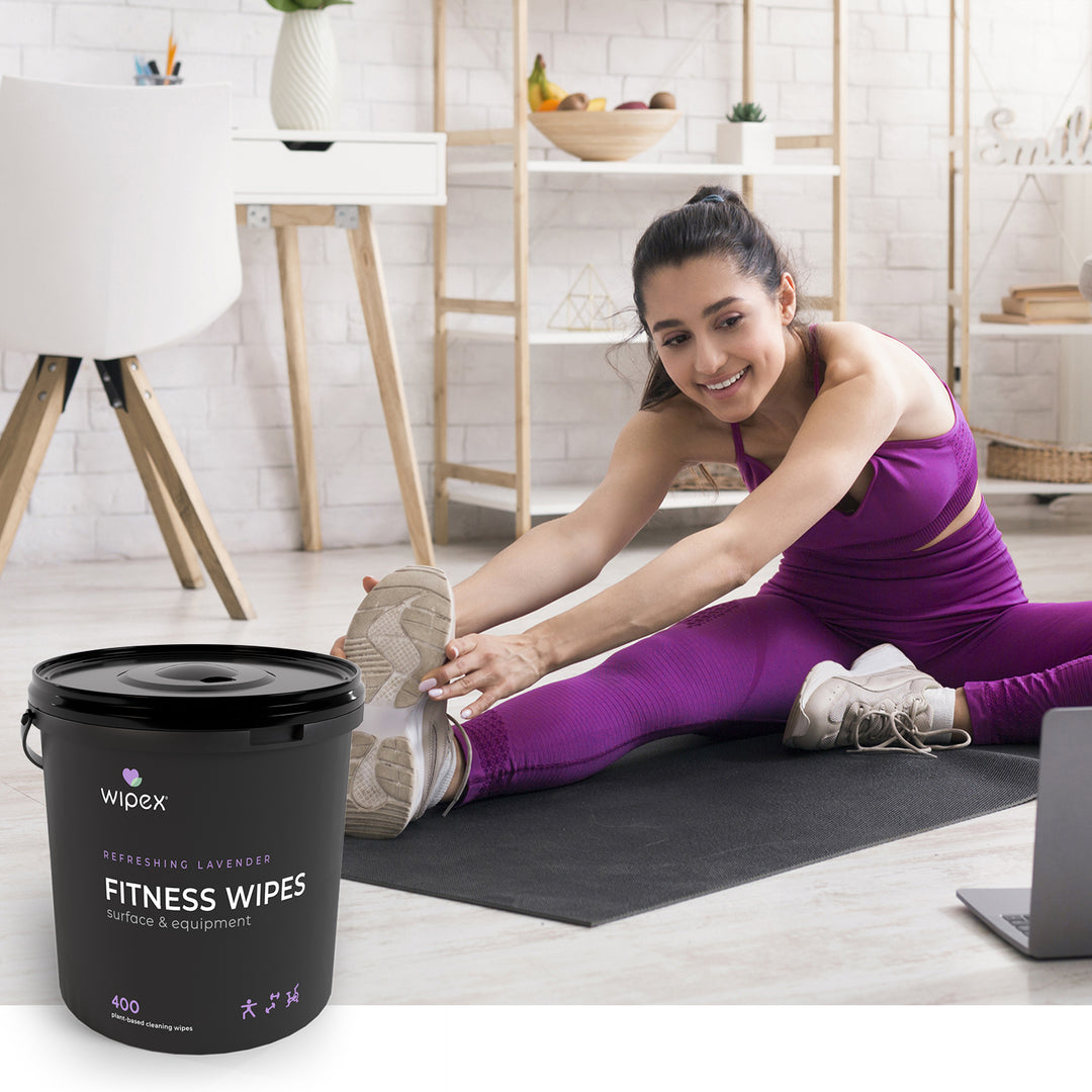 Wipex 400 Yoga Mat Wipes | Natural | Plant-based | For Fitness & Yoga Gear, Chiropractic, Massage Tables - product_type by Wipex Co. - Available at wipex-natural-wipes.myshopify.com