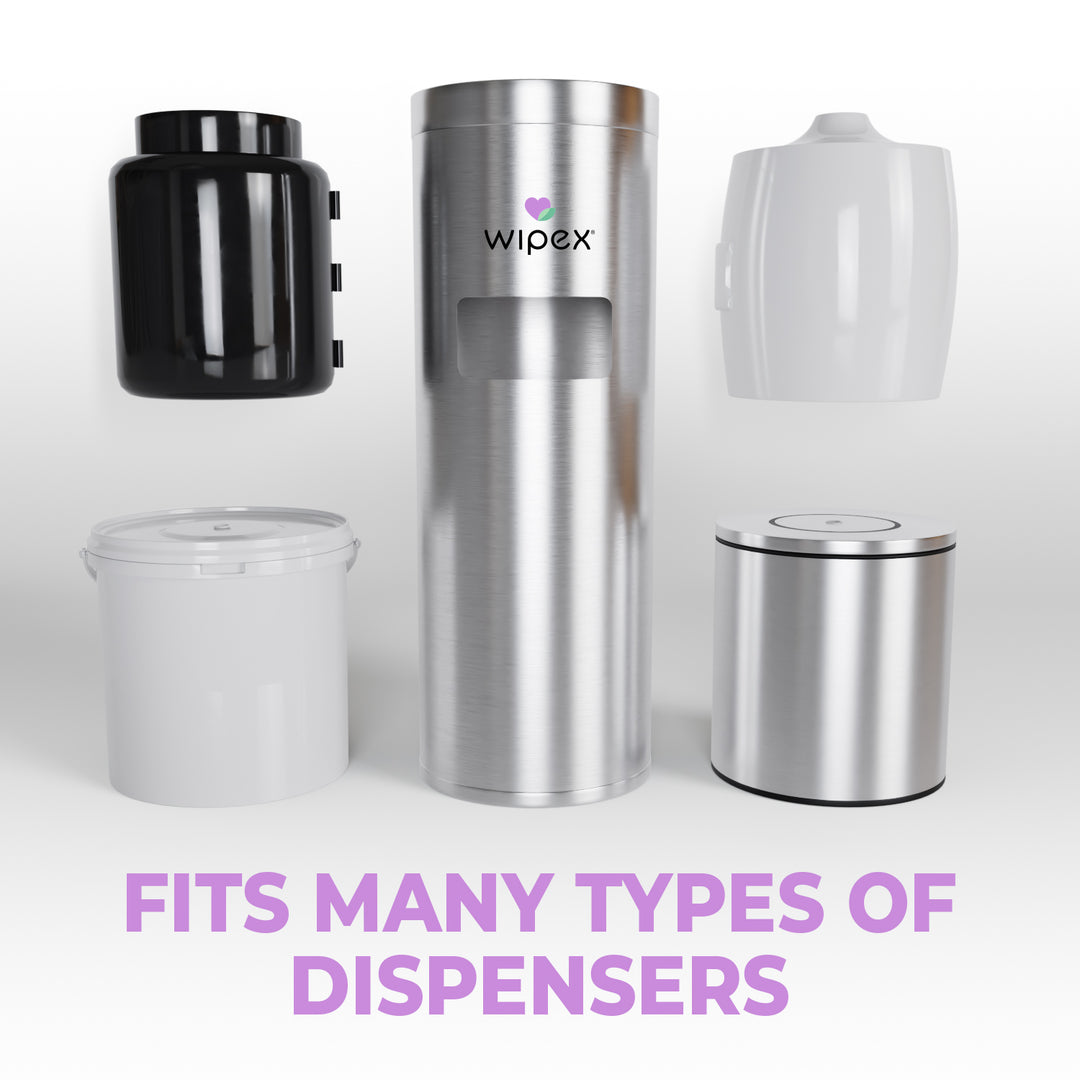 Wipex 400ct Natural Gym Wipes for Fitness Equipment | Portable Dispensing Bucket or Refill | Plant-Based - product_type by Wipex Co. - Available at wipex-natural-wipes.myshopify.com