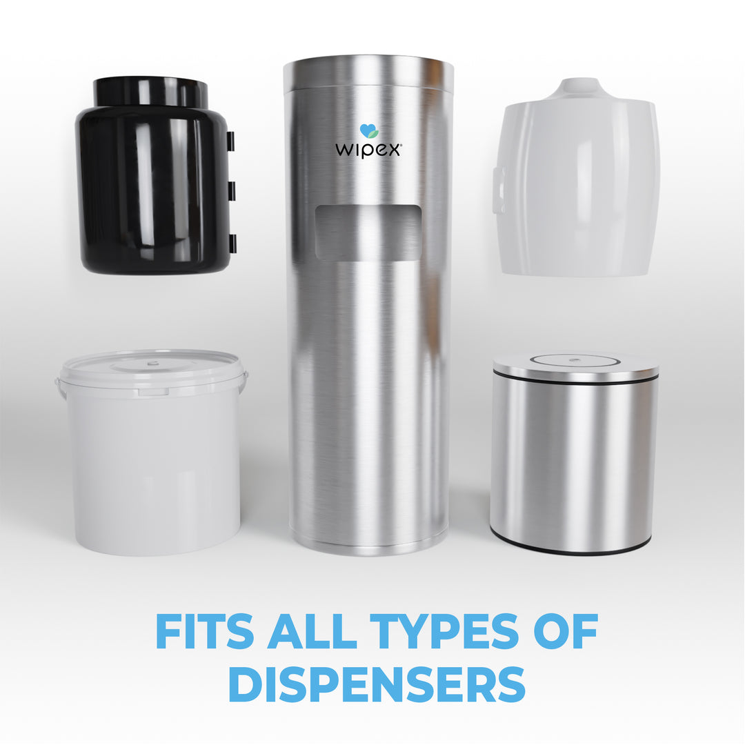 Wipex® 800ct Bulk Antibacterial Wipes Refill Roll | Skin-Safe Sanitizing Wipe | Biodegradable Cloth - product_type by Wipex Co. - Available at wipex-natural-wipes.myshopify.com