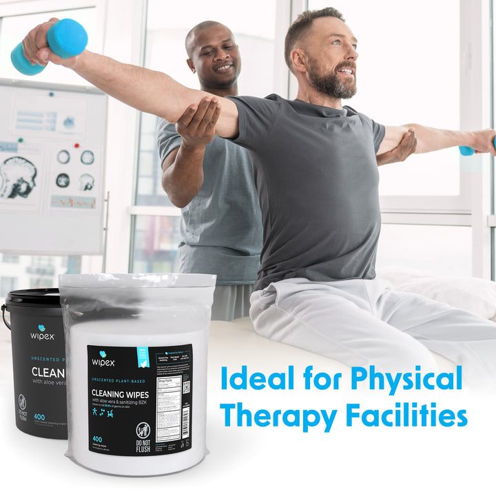 Wipex® Bulk Antibacterial Wipes Portable Dispensing Bucket 400ct | Skin-Safe Sanitizing Wipe | Biodegradable Cloth - product_type by Wipex Co. - Available at wipex-natural-wipes.myshopify.com