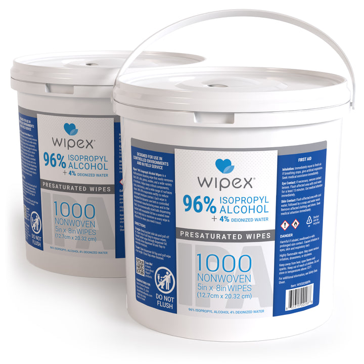 Wipex Bulk Isopropyl Alcohol Wipes – 70% & 96% | 1000ct Bucket - product_type by Wipex Co. - Available at wipex-natural-wipes.myshopify.com