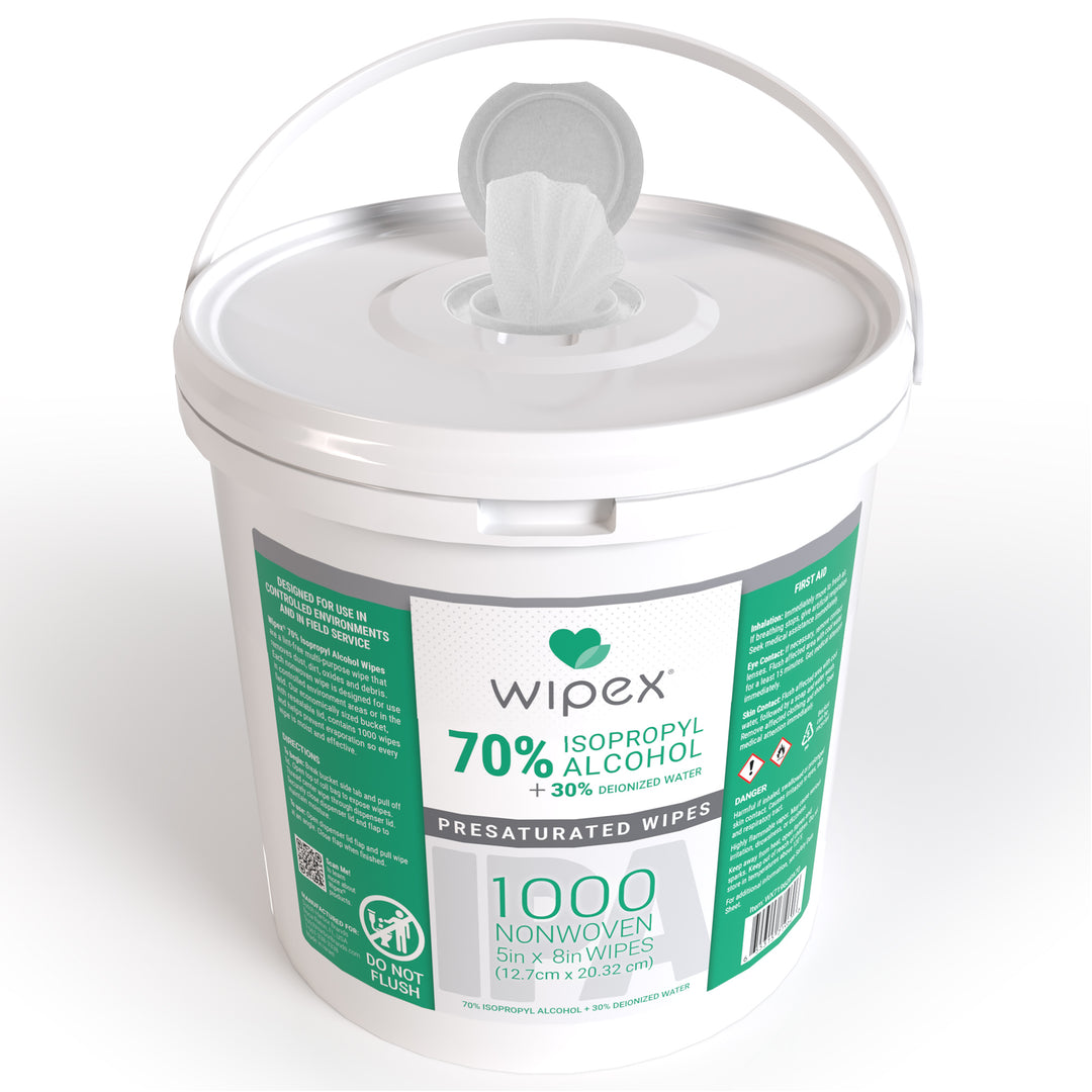 Wipex Bulk Isopropyl Alcohol Wipes – 70% & 96% | 1000ct Bucket - product_type by Wipex Co. - Available at wipex-natural-wipes.myshopify.com