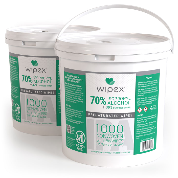 Wipex Bulk Isopropyl Alcohol Wipes – 70% & 96% | 1000ct Bucket - product_type by Wipex Co. - Available at wipex-natural-wipes.myshopify.com