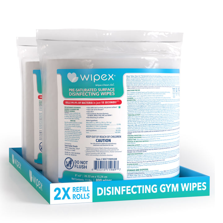 Wipex® EPA-Registered Disinfecting Wipes Roll 800-count - product_type by Wipex Co. - Available at wipex-natural-wipes.myshopify.com