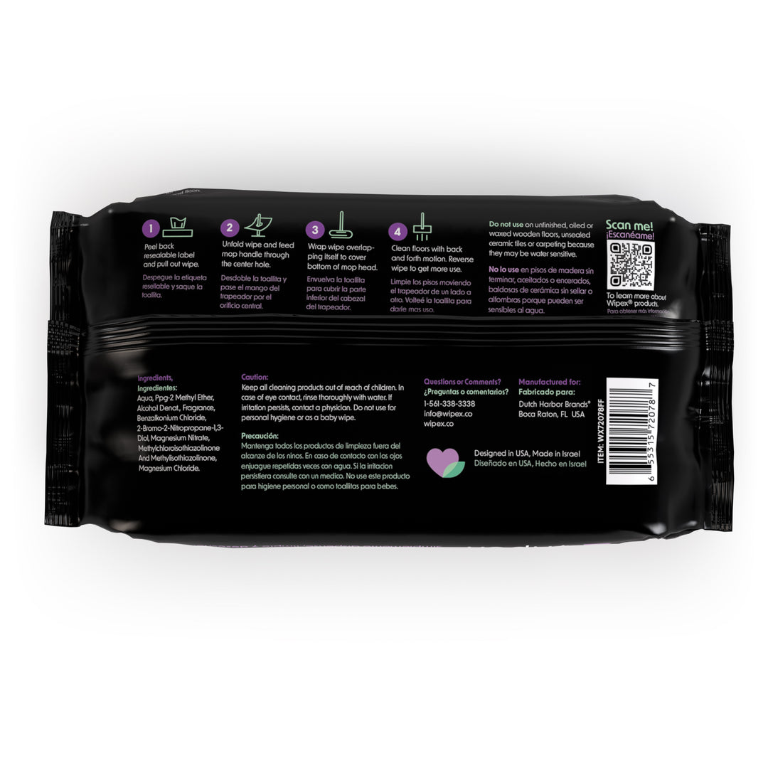 Wipex Earth-Friendly XL Wet Mop Wipes | Ultimate Plastic-Free Floor Cleaning Pads - product_type by Wipex Co. - Available at wipex-natural-wipes.myshopify.com