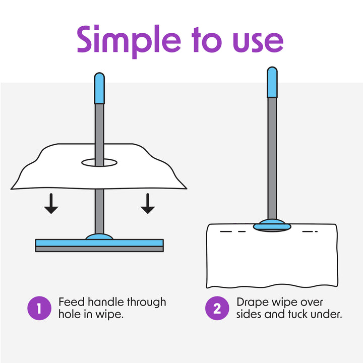 Wipex Earth-Friendly XL Wet Mop Wipes | Ultimate Plastic-Free Floor Cleaning Pads - product_type by Wipex Co. - Available at wipex-natural-wipes.myshopify.com