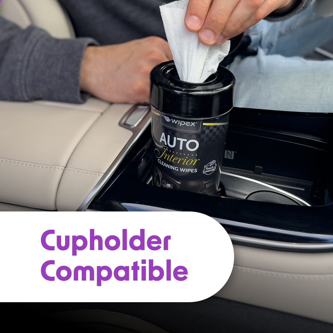 Wipex® Lavender Auto Cleaning Wipes | Plastic-Free Natural Car Wipes - product_type by Wipex Co. - Available at wipex-natural-wipes.myshopify.com