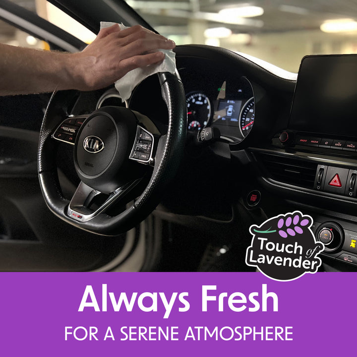 Wipex® Lavender Auto Cleaning Wipes | Plastic-Free Natural Car Wipes - product_type by Wipex Co. - Available at wipex-natural-wipes.myshopify.com