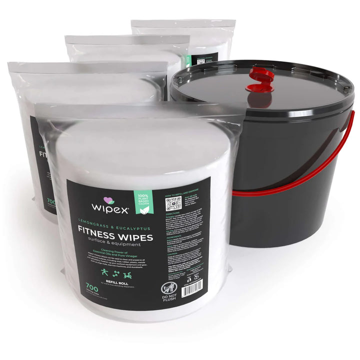 Wipex Natural Fitness Equipment Wipes 700ct Bulk Gym Refill Roll - product_type by Wipex Co. - Available at wipex-natural-wipes.myshopify.com