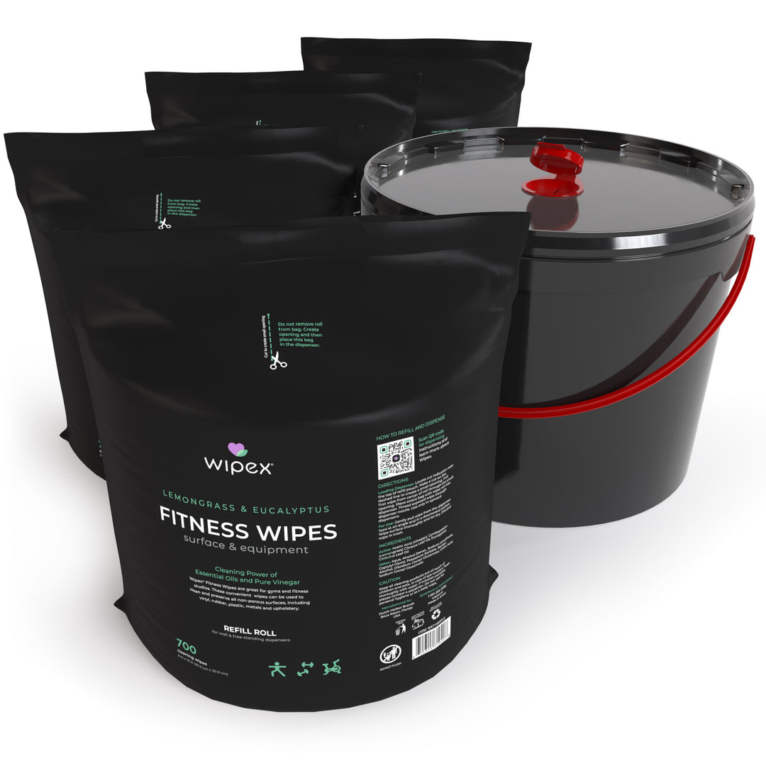 Wipex Natural Fitness Equipment Wipes 700ct Bulk Gym Refill Roll - product_type by Wipex Co. - Available at wipex-natural-wipes.myshopify.com