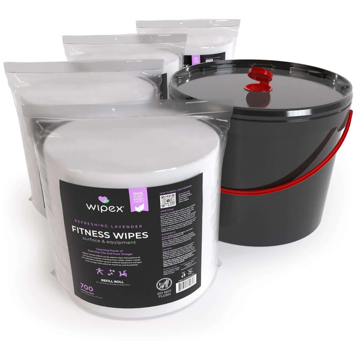 Wipex Natural Fitness Equipment Wipes 700ct Bulk Gym Refill Roll - product_type by Wipex Co. - Available at wipex-natural-wipes.myshopify.com