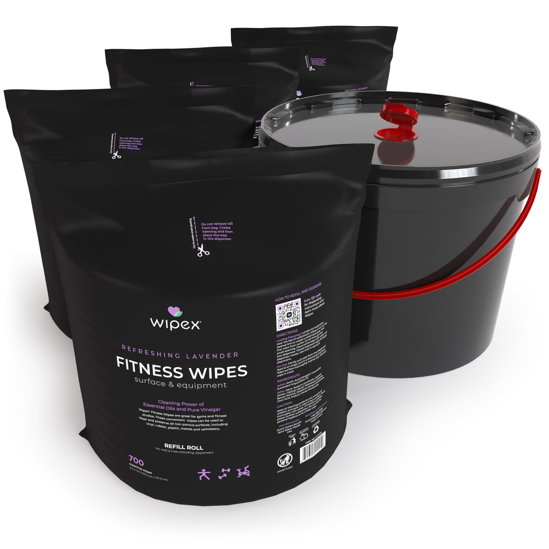 Wipex Natural Fitness Equipment Wipes 700ct Bulk Gym Refill Roll - product_type by Wipex Co. - Available at wipex-natural-wipes.myshopify.com