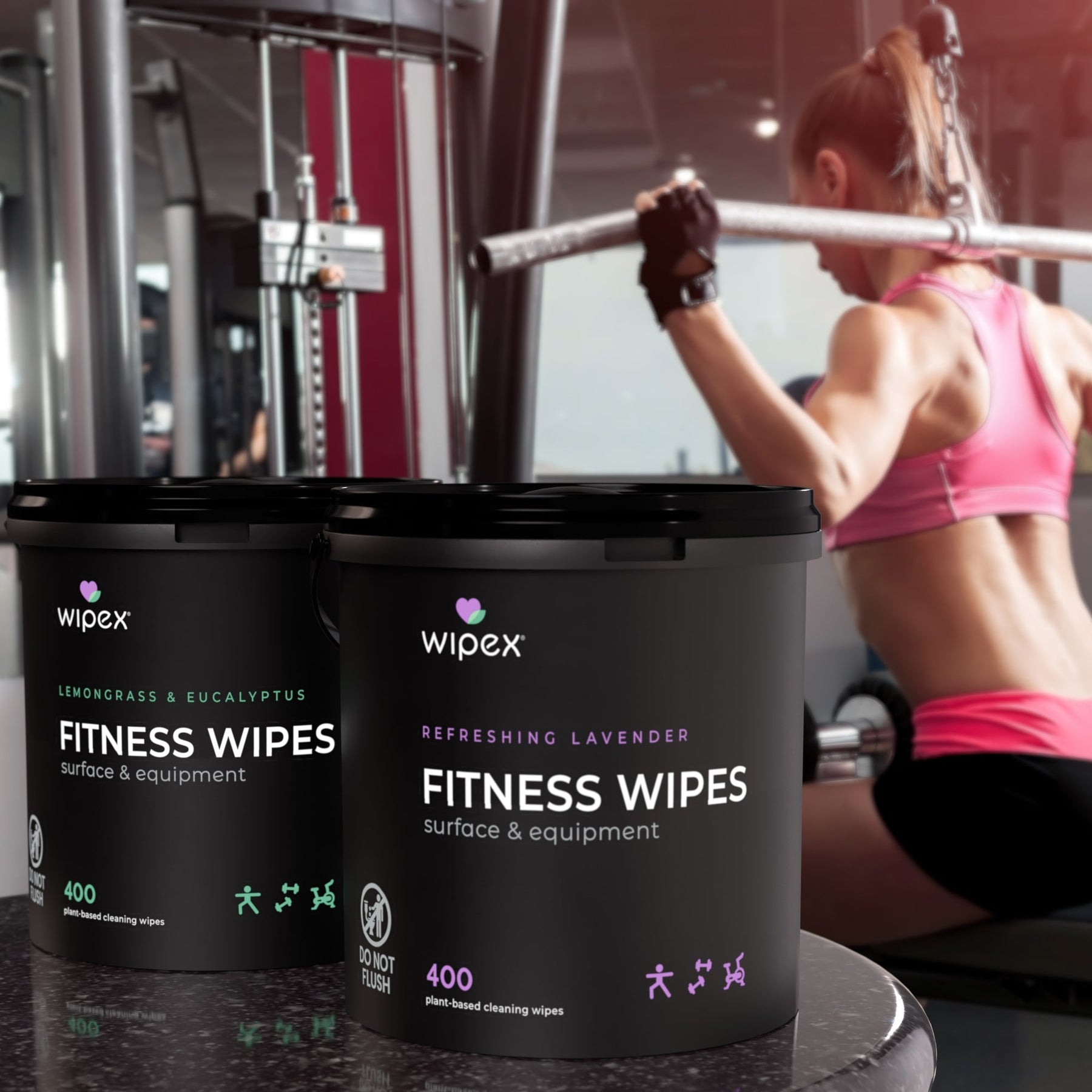 Gym Wipes & Dispensers for Wipes Starter Bundle - Wipex® – Wipex Co.