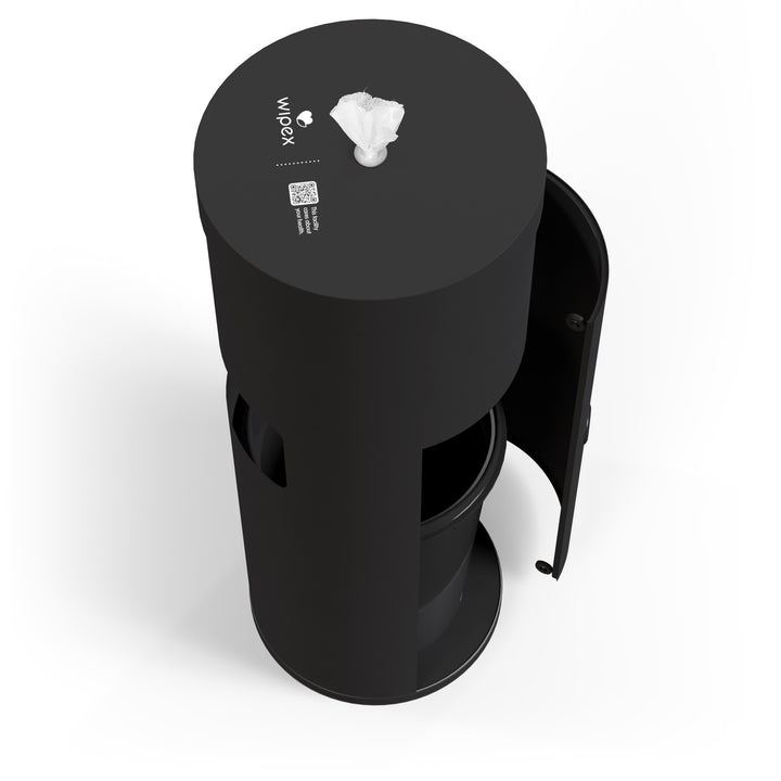 Wipex Premium Matte Floor Dispenser for Bulk Gym Wipes | Stainless Steel | Free Standing Model - product_type by Wipex Co. - Available at wipex-natural-wipes.myshopify.com